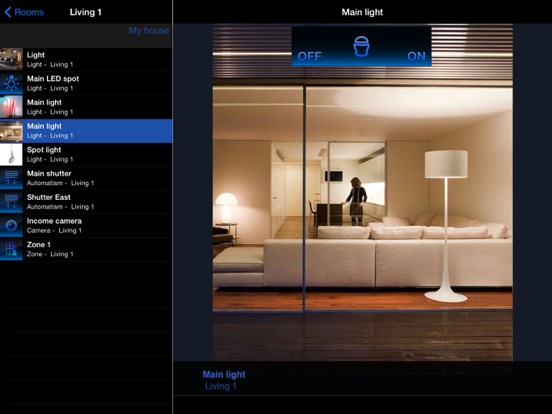 Screenshot #6 pour Domotica My Home LE