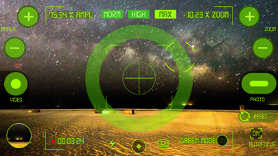 Night Vision Zoom 10x app screenshot