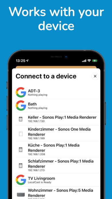 Screenshot #3 pour LocalCast: stream to TV