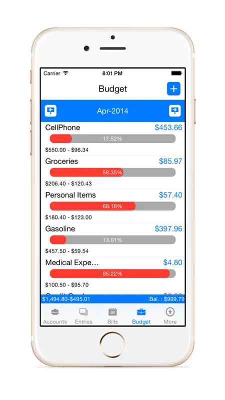 Money Log - Budget Manager screenshot 5 of 5