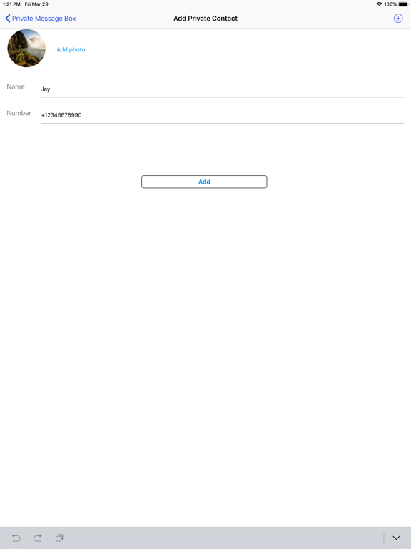 Screenshot #6 pour Private Message Box