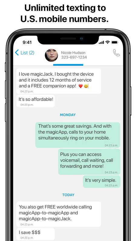 magicApp Calling & Messaging screenshot 3 of 4