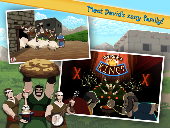 David vs Goliath - Bible Story iPad screenshot 5 - Education app