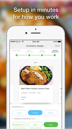 Sysco Mobile Inventory screenshot 2