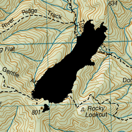NZ Topo50 South Island