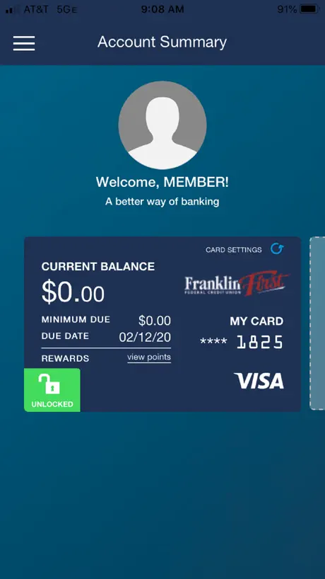 FFFCU Visa