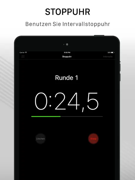 Stoppuhr & Timer Intervall
