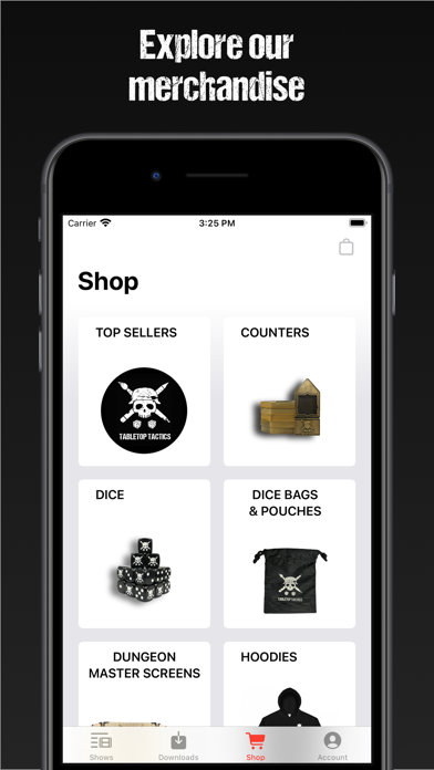 Tabletop Tactics iPhone screenshot 5 - Entertainment app