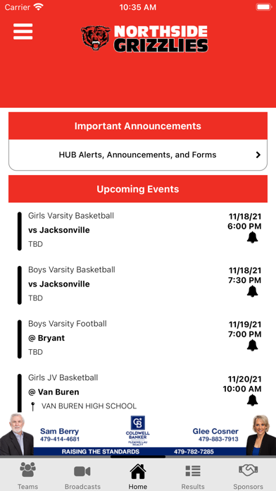 Fort Smith PS Athletics Screenshot