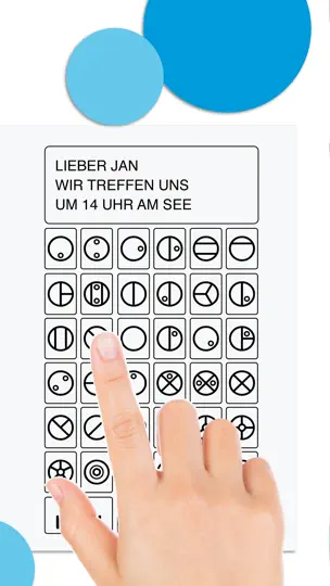 Screenshot von Geheimschriften auf dem iPhone 5
