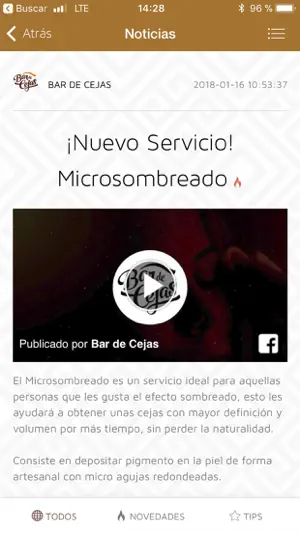 Bar de Cejas screenshot 3
