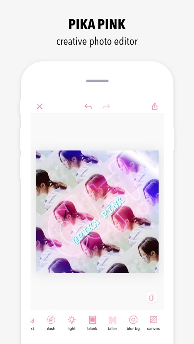 Baby Pink: Aesthetic Editor app screenshot