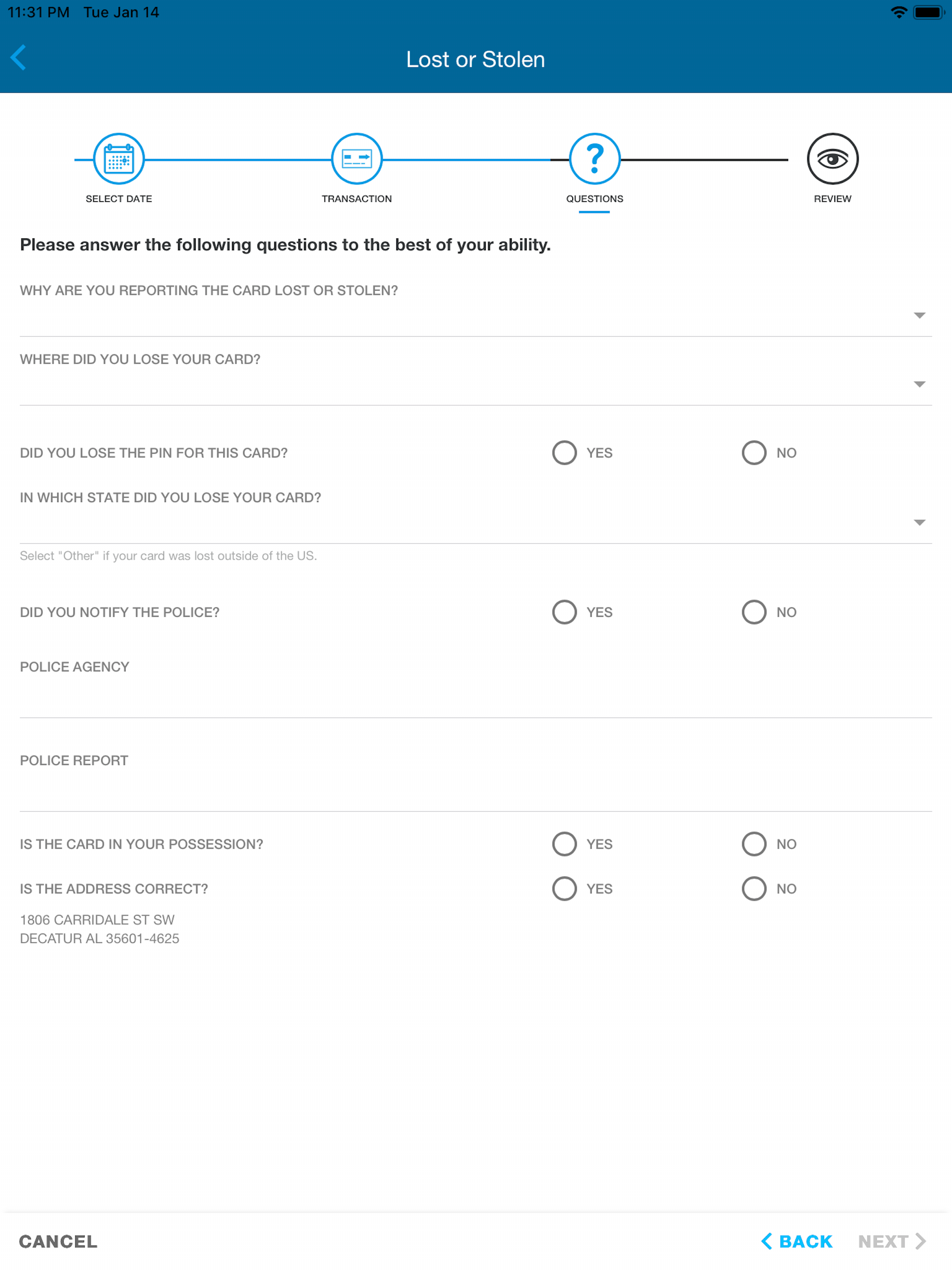 Family Security Cards screenshot 12