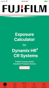 Fujifilm Exposure Calculator screenshot