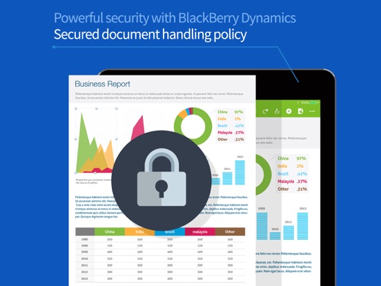 POLARIS Office for BlackBerry iPad app afbeelding 2