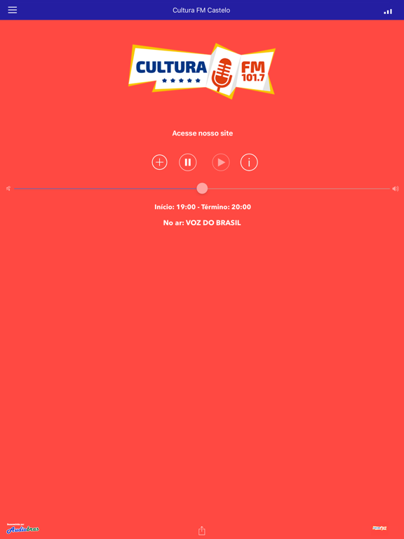 Rádio Cultura FM 101.7 app screenshot 2