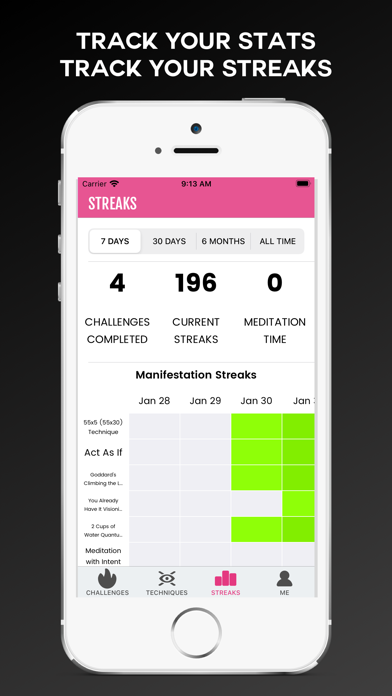 Create & Manifest Dream Goals iPhone screenshot