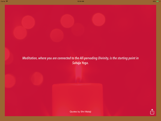 Sahaja Quotes iPad screenshot 1 - Reference app