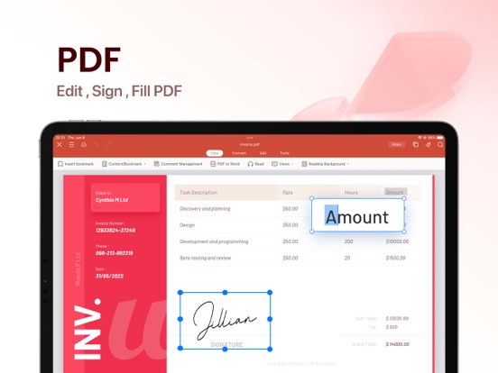 Screenshot #6 pour WPS Office: PDF, Docs, Sheets