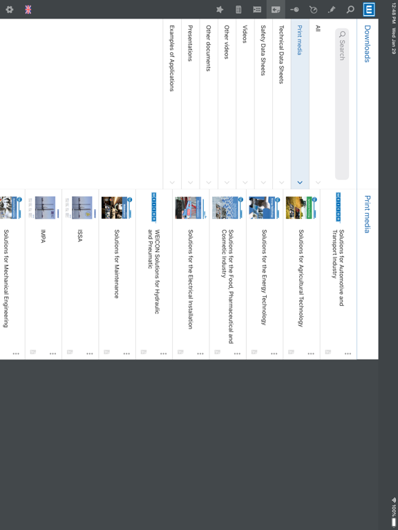 WEICON iPad screenshot 6 - Business app