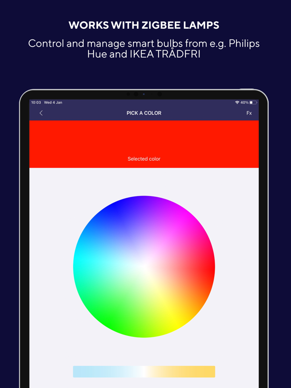 Trust SmartHome iPad app afbeelding 8