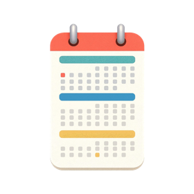 Triada Wall Print Calendar