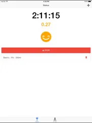 alcohol timer - in real time iPad Captures Décran 1