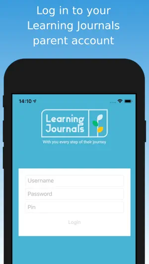 Learning Journals ParentZone screenshot 1