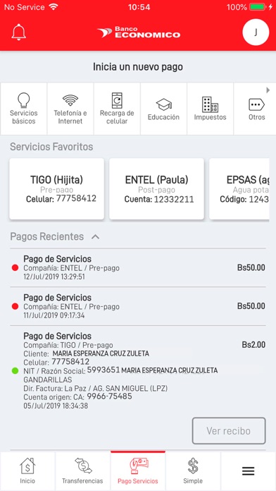 App screenshot