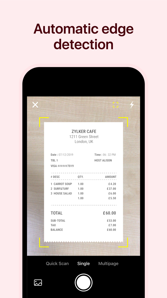 #4. Zoho Expense: Travel & Expense (iOS) By: Zoho Corporation
