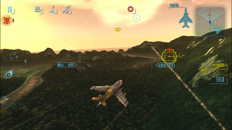 #5. Sky Gamblers: Cold War (iOS) 由: Atypical Games