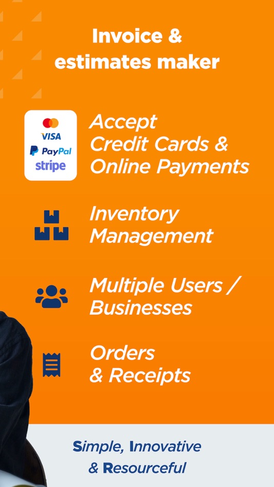 #3. Simple Invoice Maker & Receipt (iOS) 由: SK Tech Systems LLC