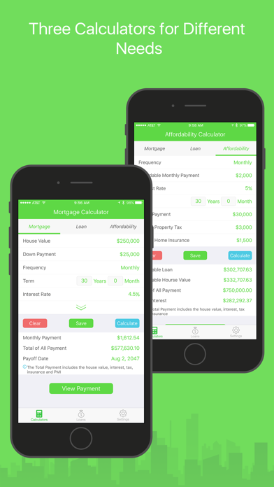 Screenshot #2 pour Mortgage Payment Calc Pro