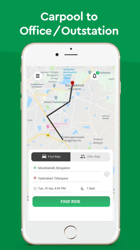 Quick Ride- Cab Taxi & Carpool screenshot 5 of 8