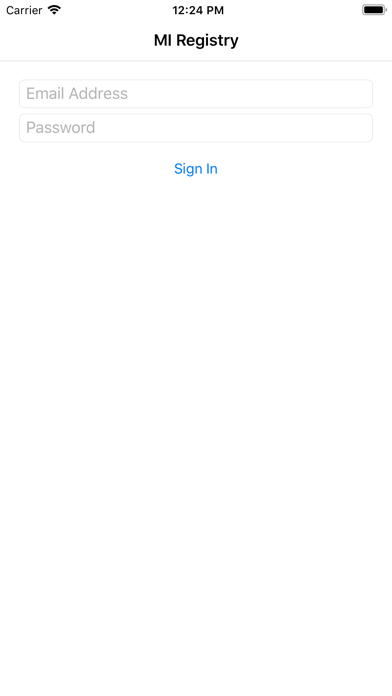 MI Registry Screenshot