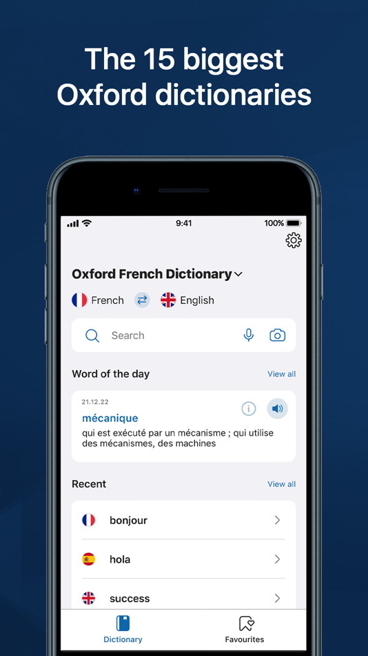 #2. Oxford Dictionary (iOS) 게시자: MobiSystems, Inc.