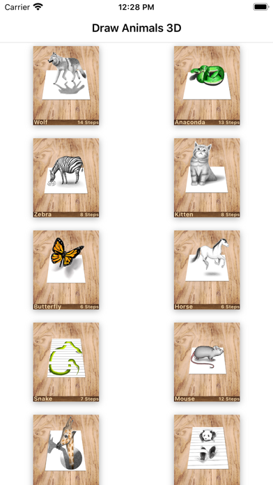 How to Draw Animals 3D Screenshot 2 of 8