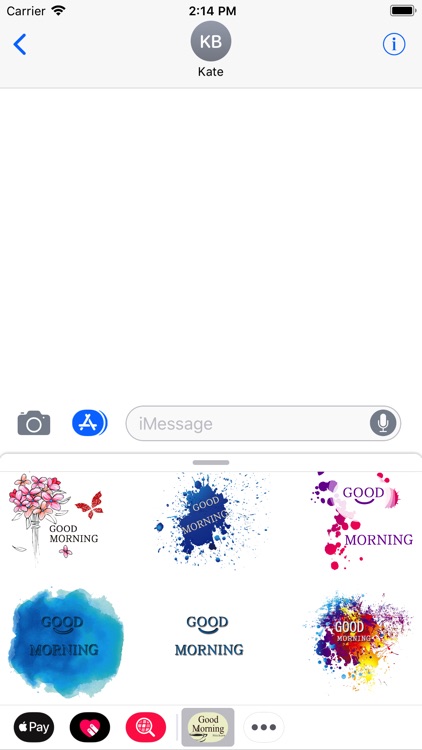 Good Morning Stickers 2025