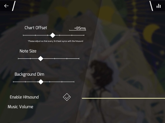 Phigros iPad screenshot 4 - Games app