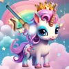 Super Princess Pony Color Book icon