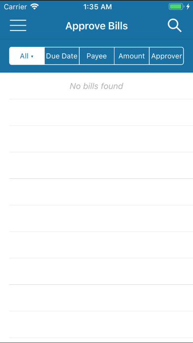 Anybill Mobile App iPhone screenshot 4 - Business app