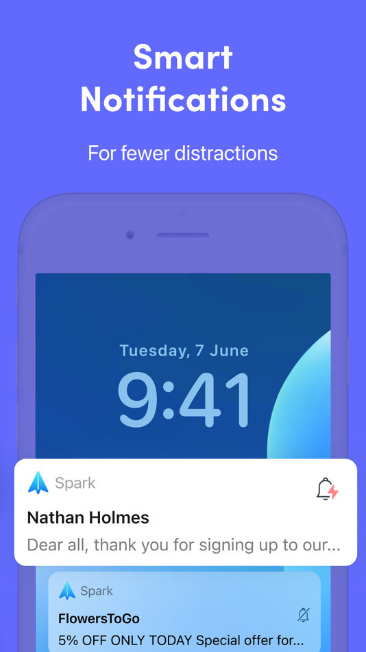 #5. Spark Mail + AI: Email Inbox (iOS) โดย: Readdle Technologies Limited