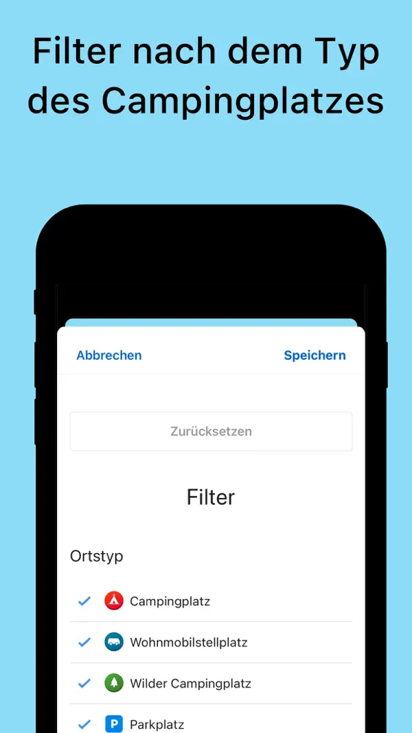 Campy. Camping Car Stellplatz Screenshot 6