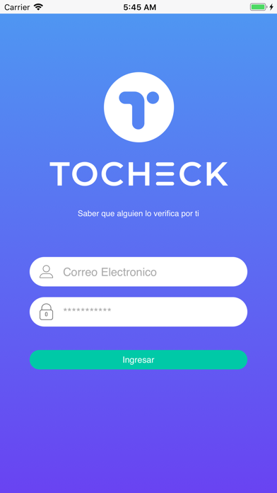TOCHECK Screenshot