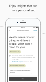 UBS Wealth Management screenshot
