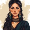 Fashion Show Model Design Week icon