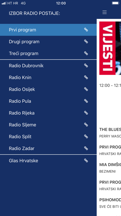 HRT radio Screenshot