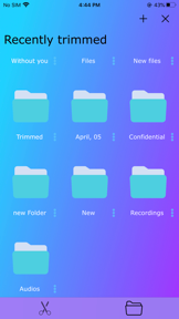 K Audio Editor - All in one screenshot