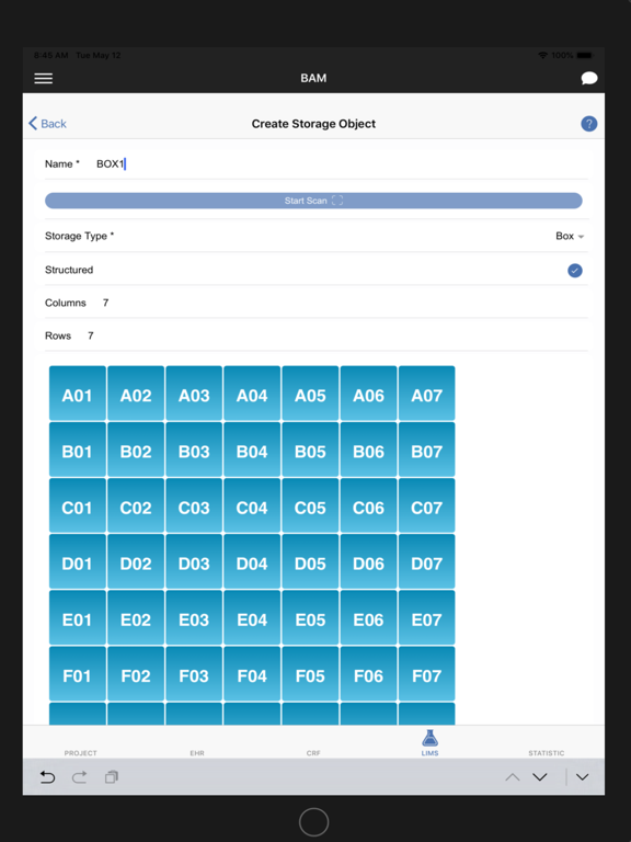 Screenshot #5 pour BAM - Biobank Data Manager