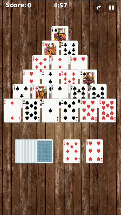 Screenshot #1 pour Pyramid-Solitaire Go